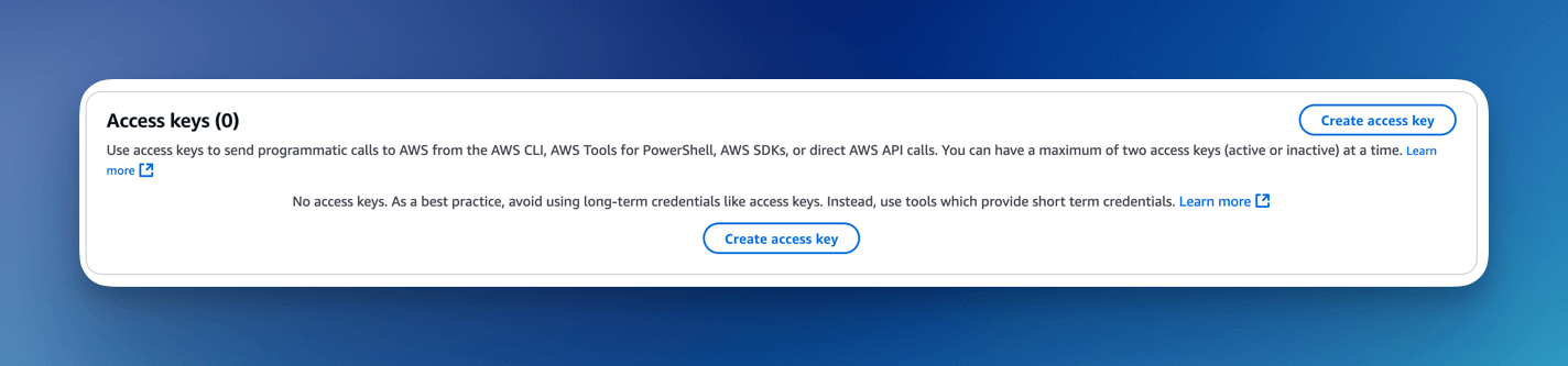 FormKiQ Console Add API Key