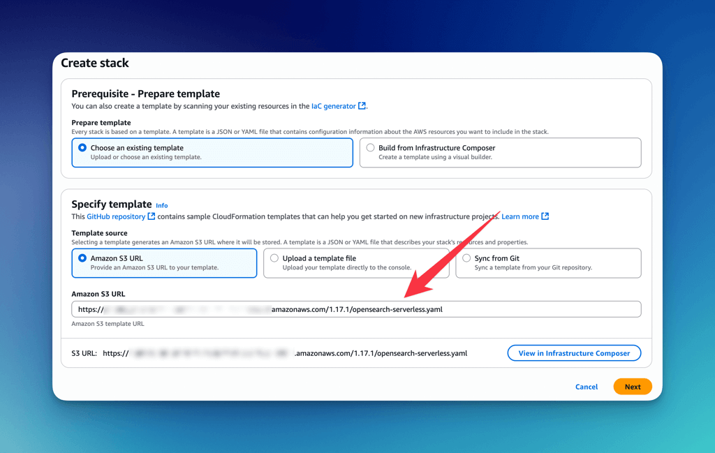 CloudFormation Create Stack
