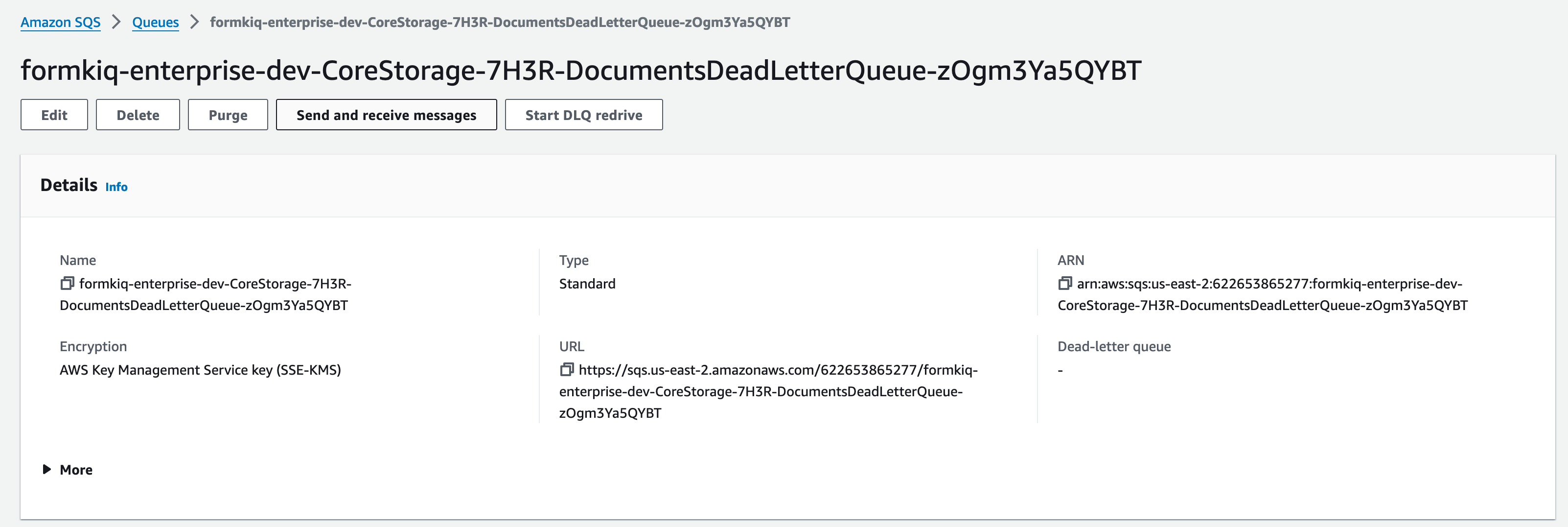 SQS Dead Letter Queue
