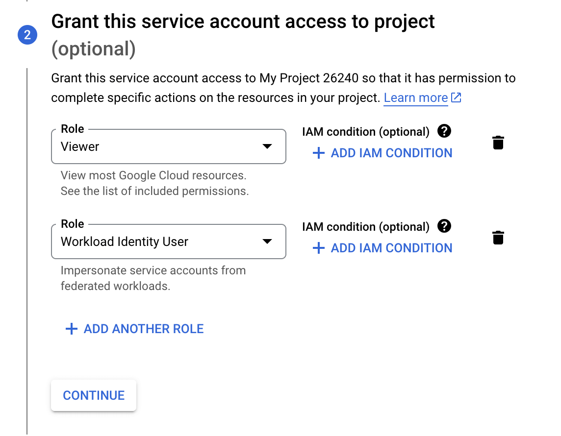 Service Account Access