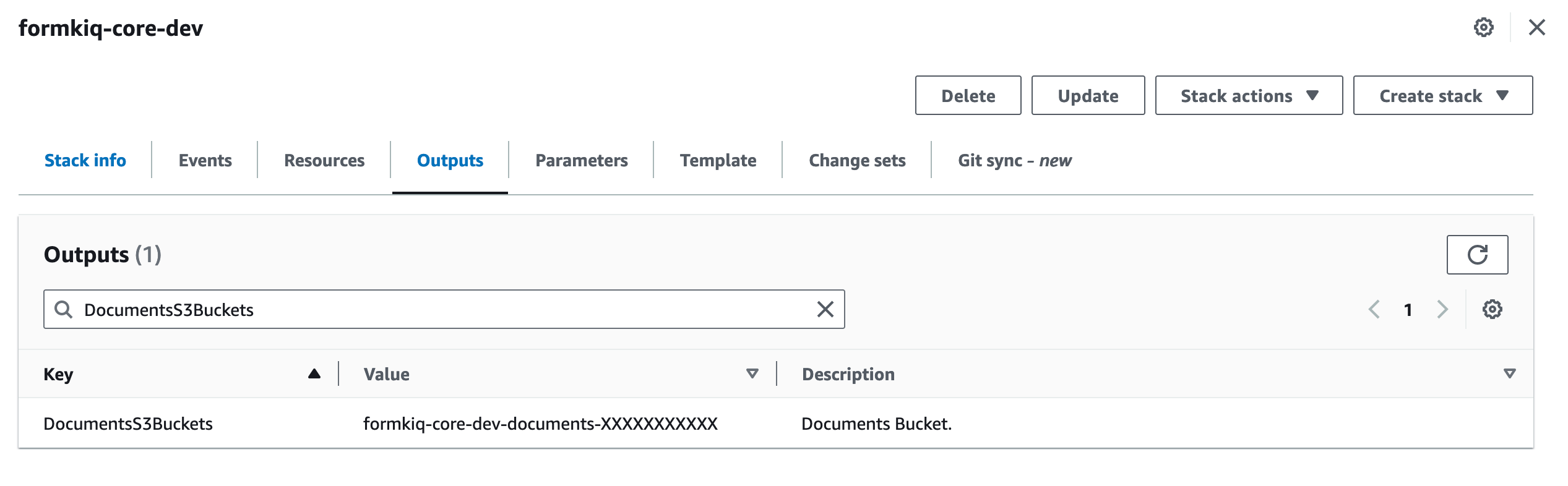 S3 Source Documents Bucket