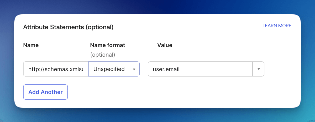 SAML Attributes