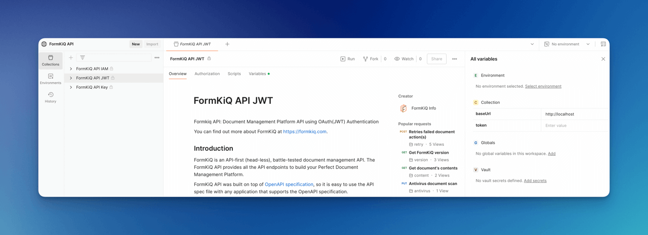 Postman JWT Login
