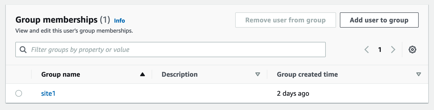 Add User to Group