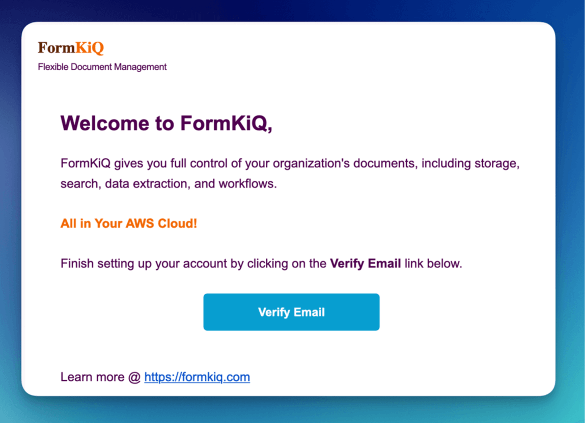 Welcome to FormKiQ